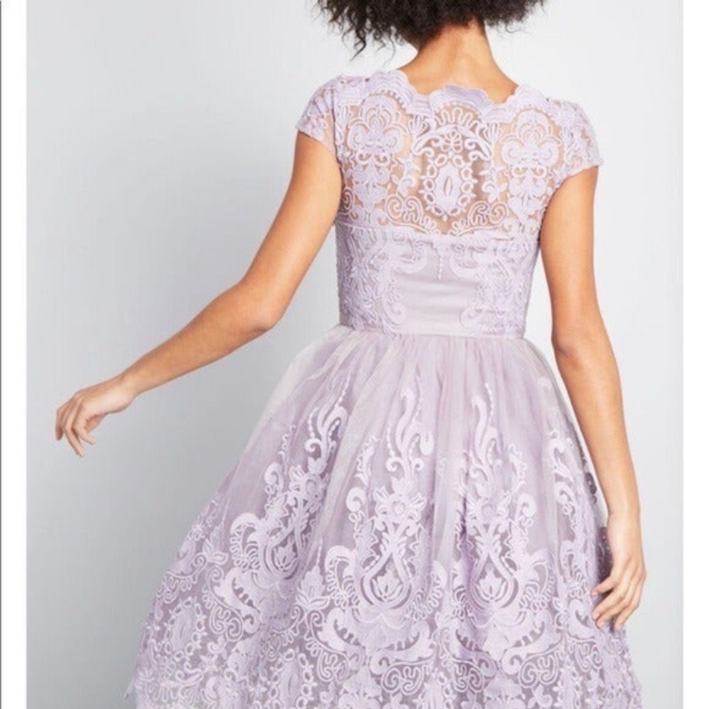 Chi Chi London Lavender Lace Bridesmaids Dress - Picture 2 of 11